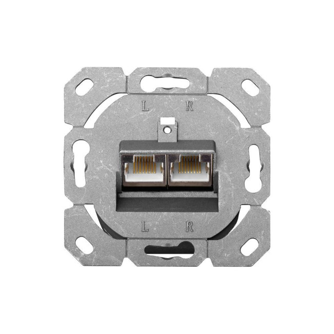 Розетка на два порта RJ45 CAT6 DN-9006-N DIGITUS by ASSMANN