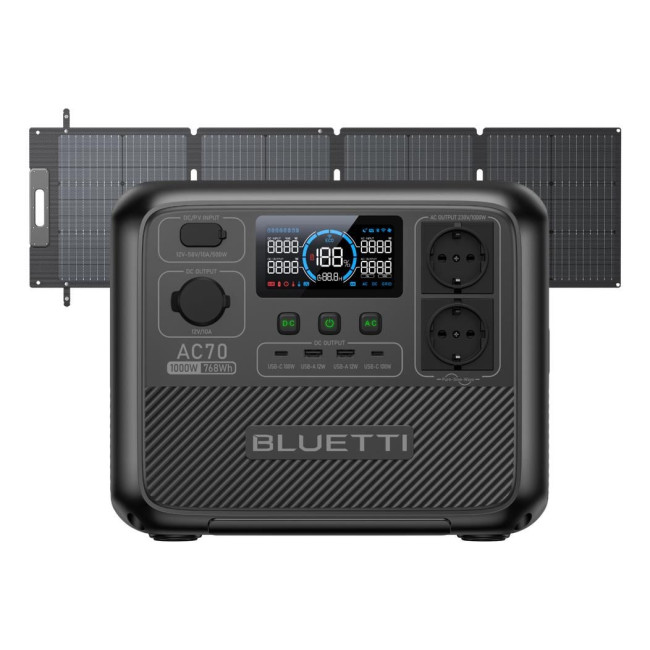 Портативна зарядна станція 1000W AC70 BLUETTI