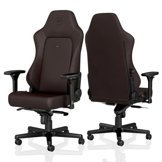 Ігрове крісло Noblechairs HERO високотехнологічна штучна шкіра, коричневий