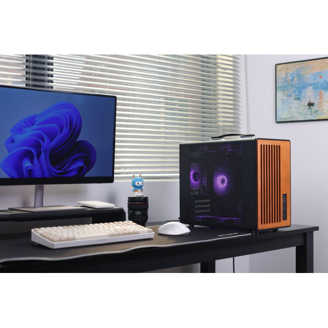CASE MINITOWER MATX W/O PSU/WD200 BLACK DARK FLASH