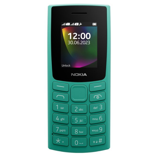 Мобільний телефон Nokia 106 Dual SIM (TA-1564) Green