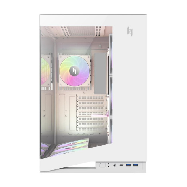 CASE MIDITOWER ATX W/O PSU/NEX C56 WH GAMEMAX