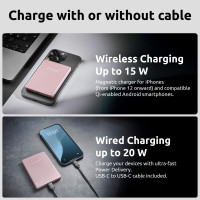 Портативний зарядний пристрій USB 5000MAH MAG ROSE MW5000 7344023 INTENSO