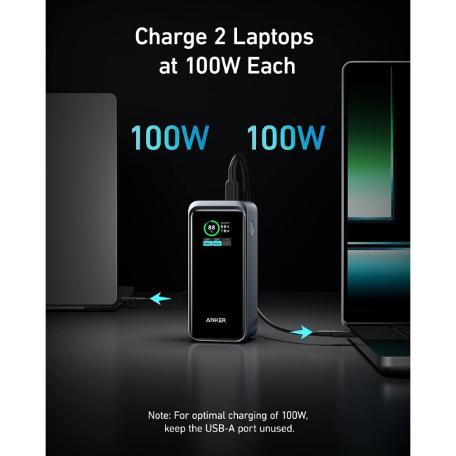 Портативний зарядний пристрій Anker Prime - 20000 mAh 200W PD Black