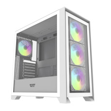 Корпус для комп'ютера DARK FLASH DRX90 GLASS ATX без блока живлення, білий