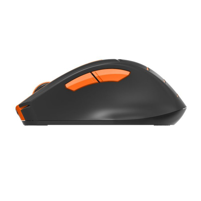 Миша бездротова безшумна Fstyler, USB, 2000 dpi, помаранчевий
