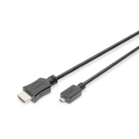 Кабель 4K HDMI 2M Type D to Type A  DB-330109-020-S DIGITUS by ASSMANN
