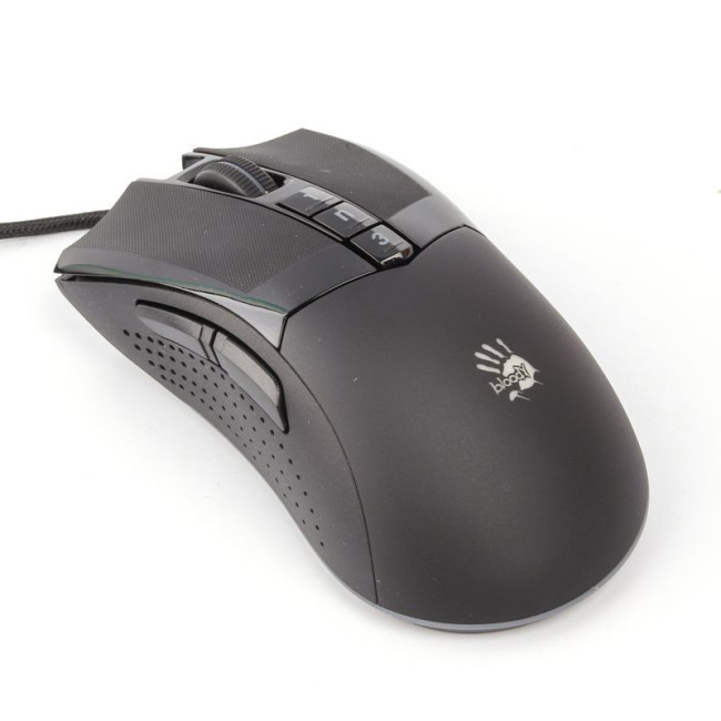 Ігрова миша Bloody Activated, RGB, 16000 CPI, 50M натискань, чорний