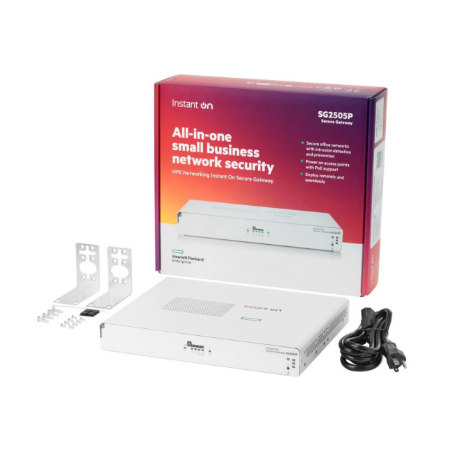 Маршрутизатор HPE NW ION Gtwy 5p 2.5G 64W SG2505P (S0G34A)