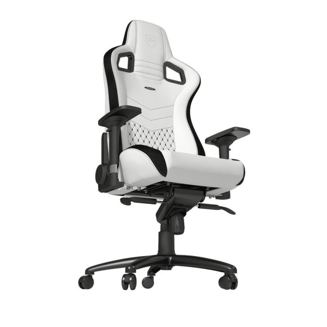 Ігрове крісло Noblechairs EPIC штучна шкіра, білий