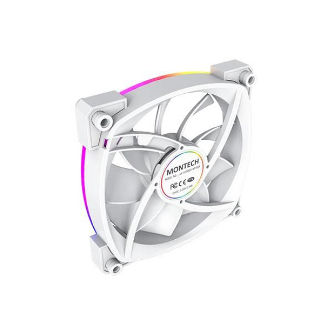 Корпусний вентилятор 120MM AX120 PWM WHITE MONTECH