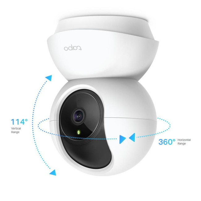 Панорамна домашня WiFi камера, Tapo C200