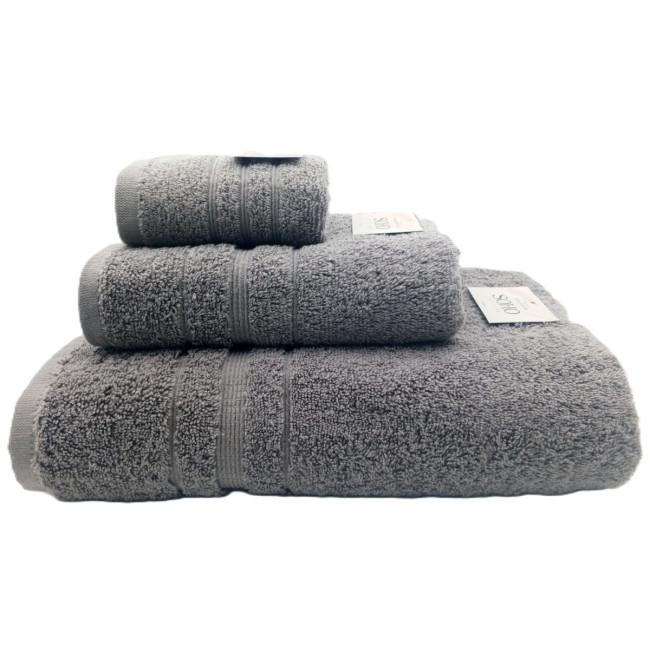 Рушник банний Soho 30х50 см 100% бавовна Fox Gray