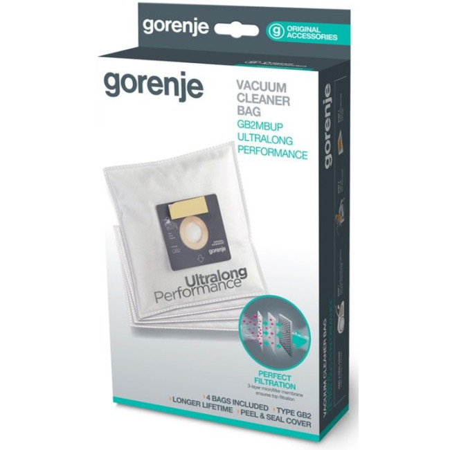 Мішки для пилососа Gorenje Bag SetGB2MBUP