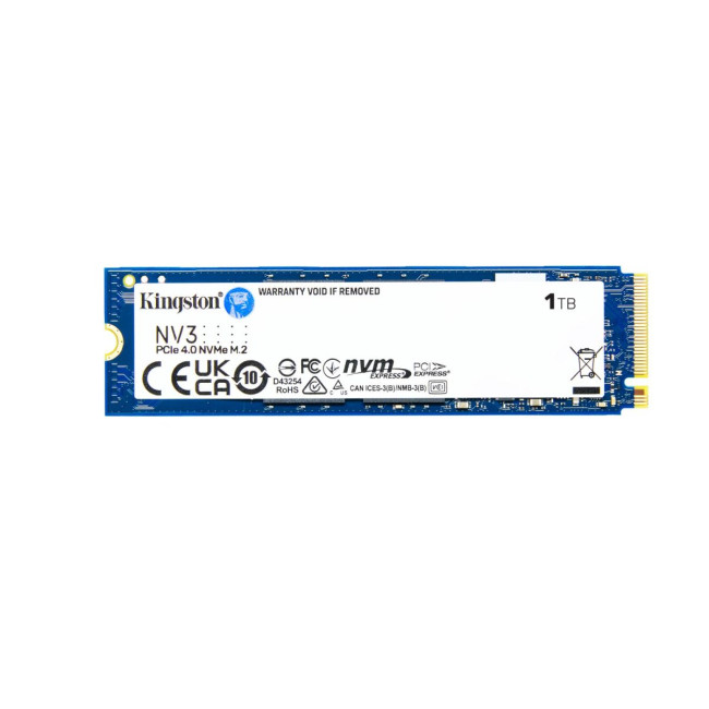 Твердотільний запам’ятовувальний пристрій накопичувач (SSD) G4 M.2 NVME 1TB SNV3S/1000G KINGSTON