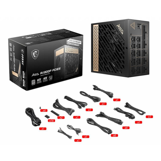Блок живлення ATX 1300W MEG AI1300P PCIE5 MSI