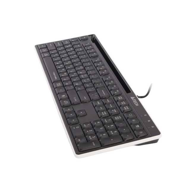 Клавіатура з ножичним перемикачем Fstyler, USB, Quiet typing, чорна
