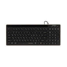 Клавіатура з ножичним перемикачем Fstyler, USB, Quiet typing, чорна