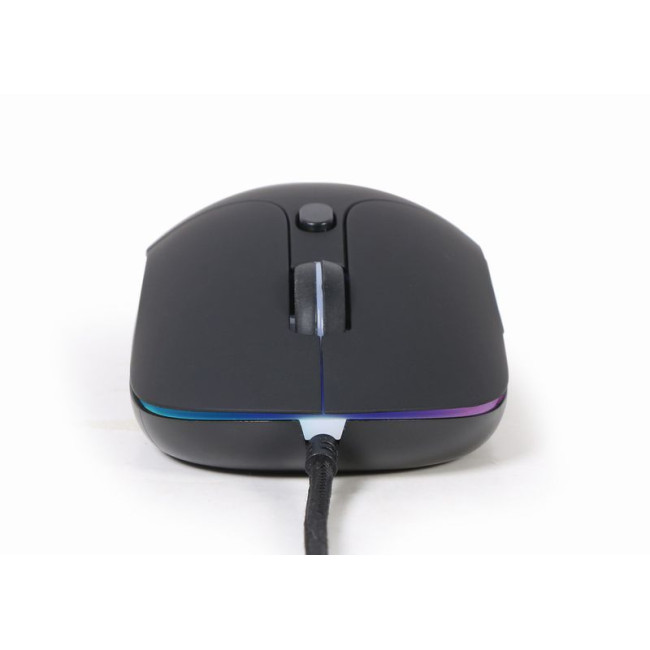 Оптична миша, USB інтерфейс, 2400 dpi, чорний