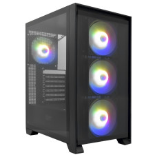 Корпус для комп'ютера DARK FLASH DRX70 GLASS ATX без блока живлення, чорний