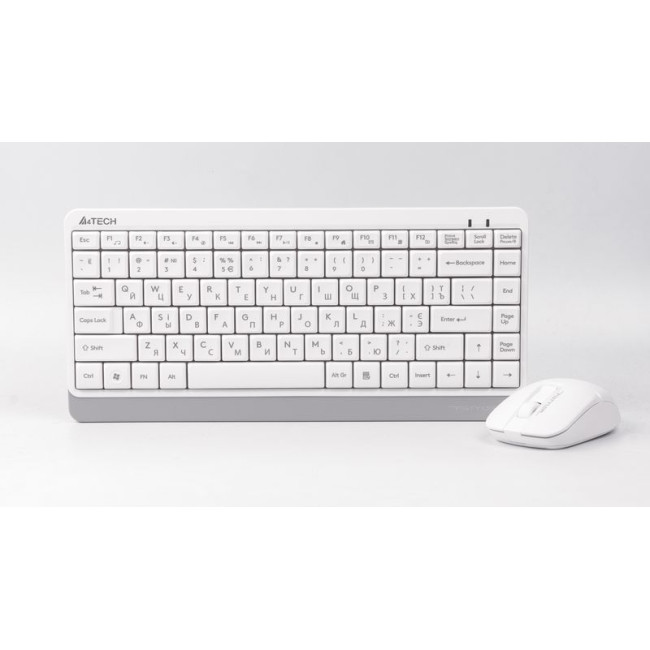 Комплект бездротовий Fstyler клавіатура+миша, білий, USB