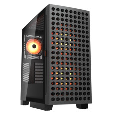 Ігровий корпус, вентилятори передвстановлені, ATX/mATX/mini-ITX, скляне вікно