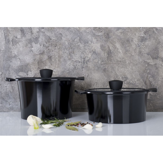 Каструля RINGEL Zitrone Black (5.8 л) 24 см