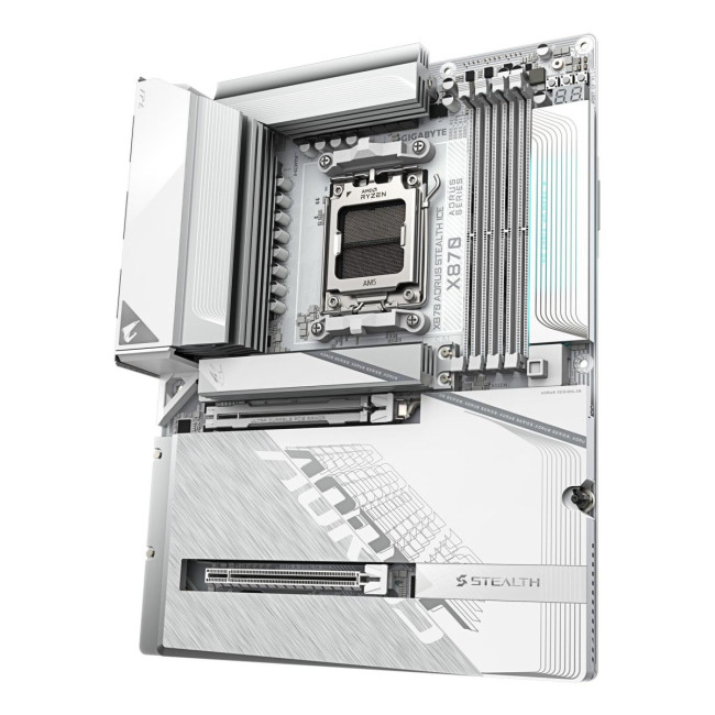 Материнська плата AMD X870 SAM5 ATX X870 A STEALTH ICE GIGABYTE