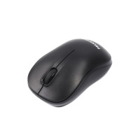 Миша бездротова, 3 кнопки, оптична, 1200 DPI, USB, чорний