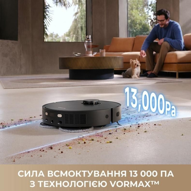 Робот-пилосос миючий Dreame Bot L40 Ultra CE Black (RLD52SE-Bl)