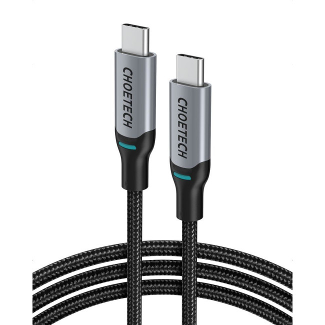 Кабель USB 2.0 C-тато/C-тато, 100 ватт, 1.8 м, преміум