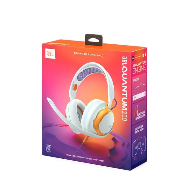 Навушники JBL JBLQTUM250TEL
