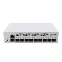 Мережевий комутатор Ethernet з функцією маршрутизації 9PORT CRS310-1G-5S-4S+IN MIKROTIK