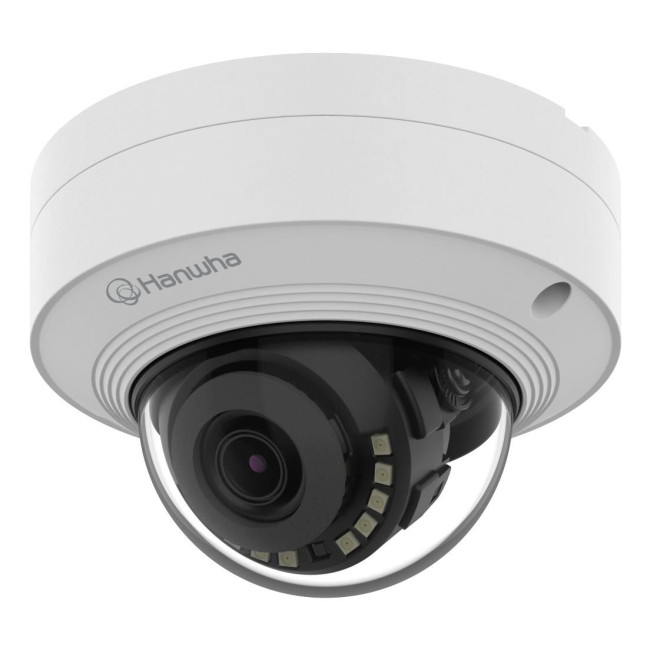 Мережева камера купольна 4K @ 30fps, fix lens 3mm (H:108°/V: 59°) QNV-C9011R HANWHA VISION