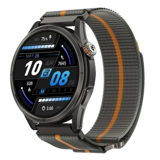 Змінний ремінець KOSPET WOVEN NULON DARK GREY 22MM