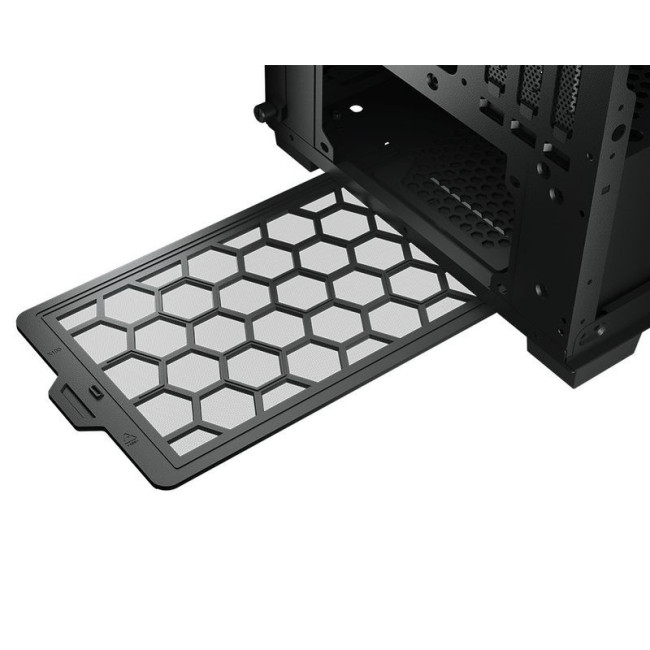Ігровий корпус, 3*120mm ARGB, 1*120mm ARGB вентилятори передвстановлені, ATX/mATX/mini-ITX, скляне вікно