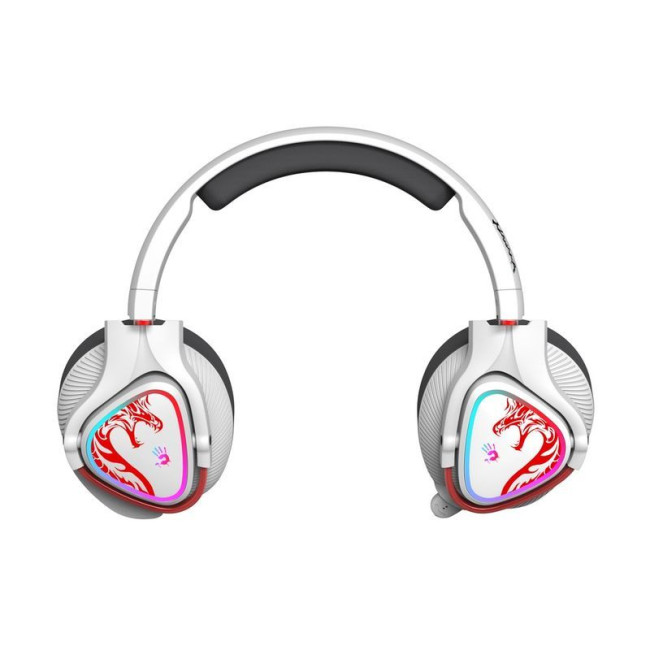 Ігрові бездротові навушники з мікрофоном, RGB, Bluetooth + 2.4GHz + 3.5 jack