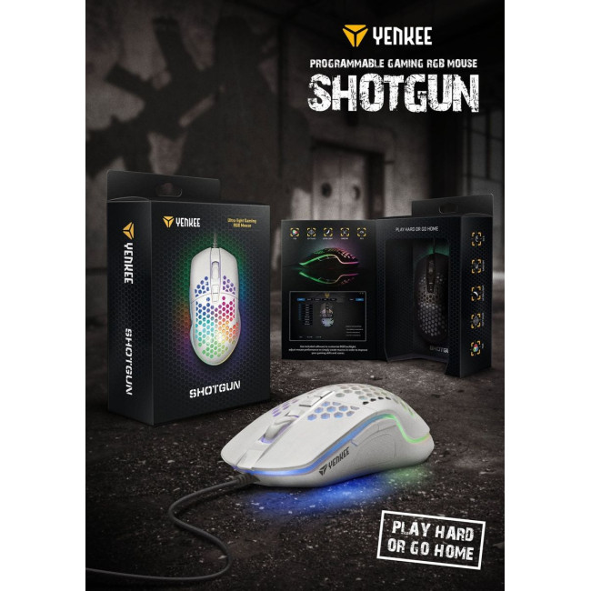 Миша комп'ютерна Yenkee YMS 3030WE SHOTGUN Gaming mouse USB