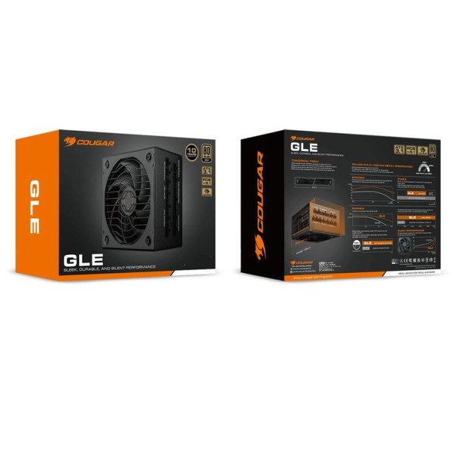 Блок живлення 1000 Вт, 80 Plus Gold, Modular, 135 мм Silent Fan, 8SATA + 4PCI-E