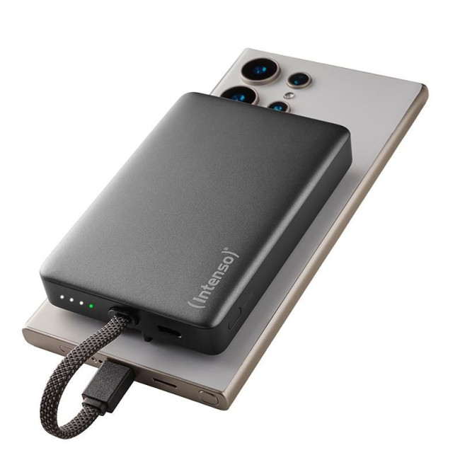 Портативний зарядний пристрій USB 10000MAH MAG GREY 7340034 MC10000 INTENSO