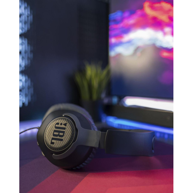 Навушники з БТ та мікрофоном JBLQUANTUM100BLK