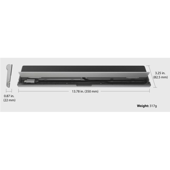 Док станція USB-C 10-в-1 (HDMI/PD/USB-A/USB-C/LAN/картридер/аудіо)