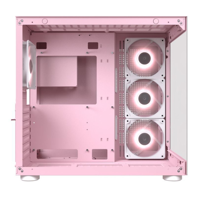 Ігровий корпус, 4*120mm ARGB передвстановлені, Type-C x1, USB3.0 x2, Audio x1