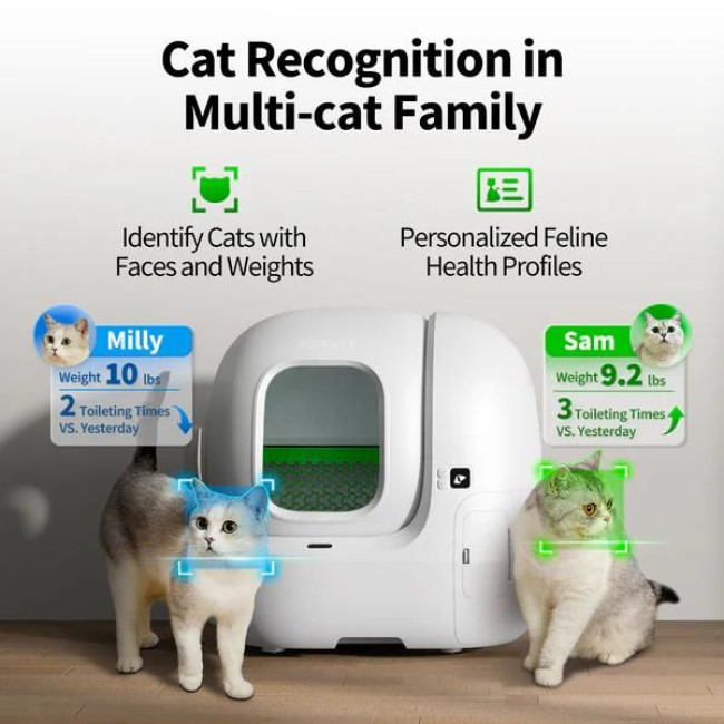 Смарт лоток PETKIT PUROBOT MAX PRO with cam self-clean P9904