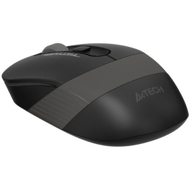 Миша бездротова Fstyler, USB, 2000 dpi, чорний + сірий