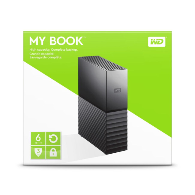 Запам’ятовувальний пристрій на жорстких дисках HDD USB3 6TB EXT. WDBBGB0060HBK-EESN WDC