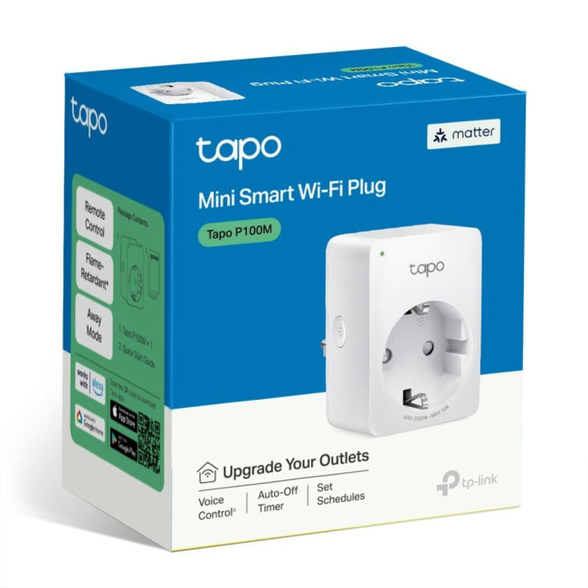 Розумна Wi-Fi розетка, Tapo P100M TP-LINK