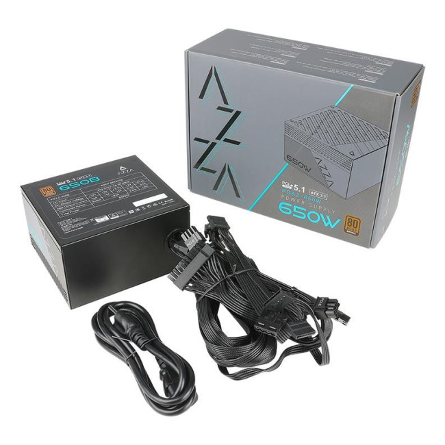 Блок живлення ATX 650W PSAZ-650B(ATX3.1) AZZA