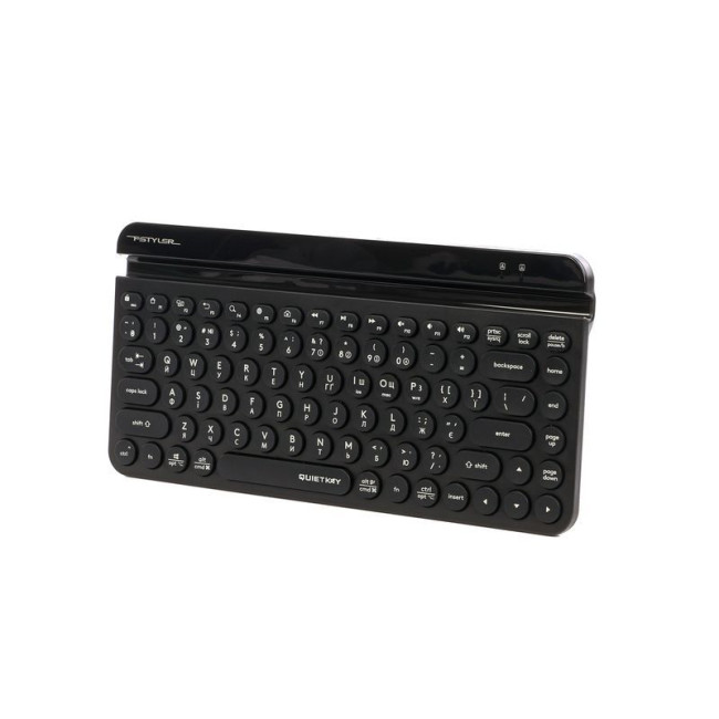 Клавіатура бездротова Fstyler, Bluetooth / 2.4 ГГц, чорний