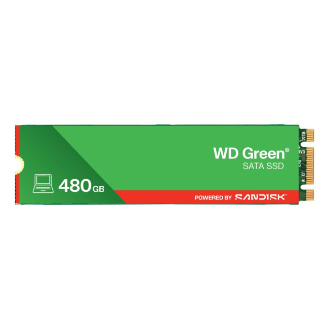 Твердотільний запам’ятовувальний пристрій накопичувач (SSD) SATA M.2 480GB 6GB/S GREEN WDS480G3G0B SANDISK